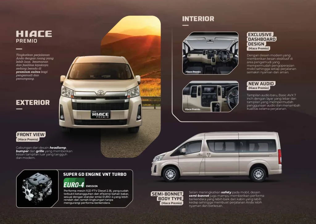HARGA MOBIL TOYOTA HIACE JOGJA
